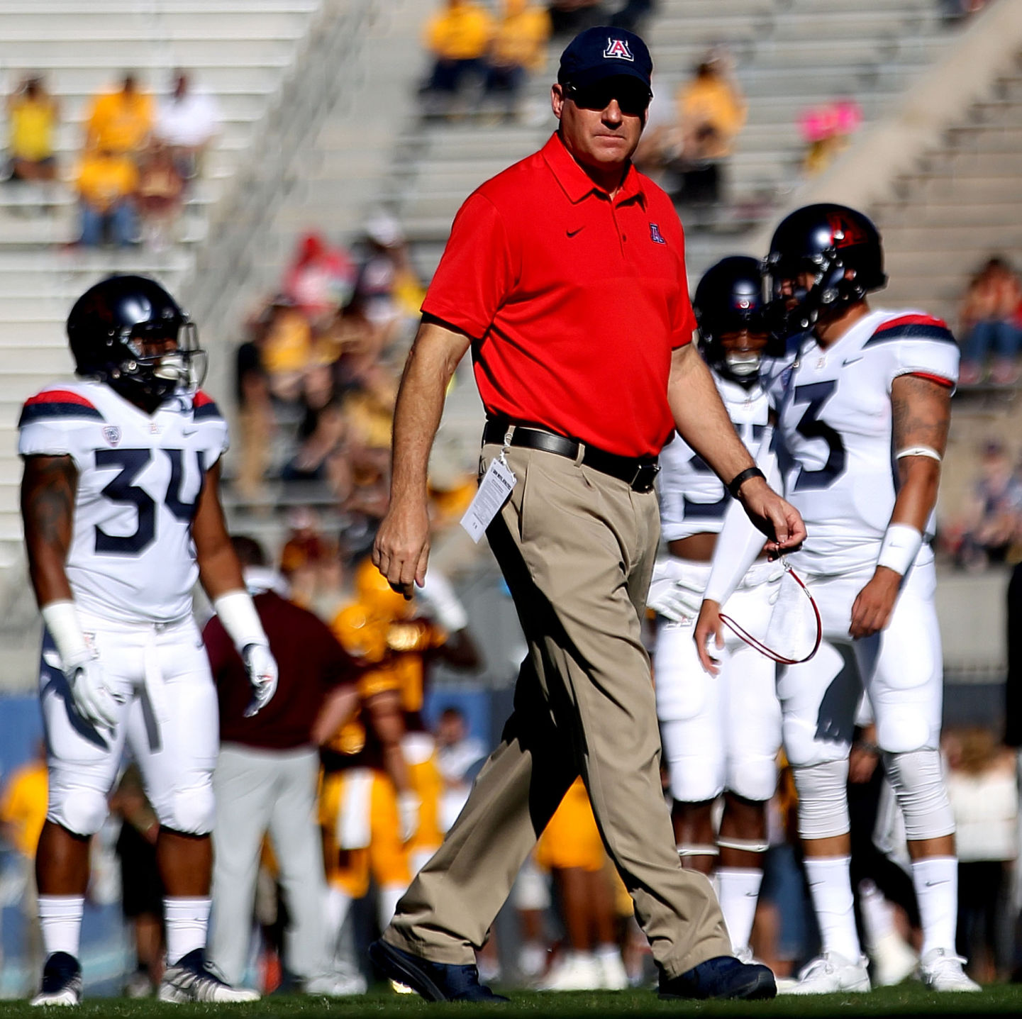 Arizona Wildcats vs. Arizona State Sun Devils in the 2017 Territorial Cup (copy)